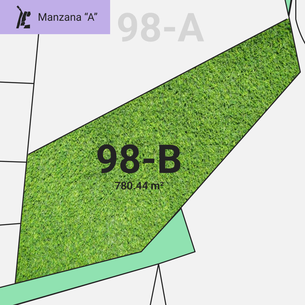 Lote 98B Mz. A de El Mirador La Planicie, separa tu lote con